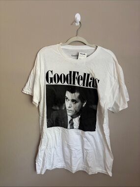 Goodfellas: Graphic Tee - White size Large NWT